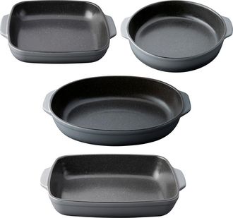 Berghoff 4-Piece Assorted Baking Dish Set in Grey at Nordstrom Rack