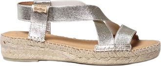 Toni Pons Womens Espadrille Sandal In Platinum