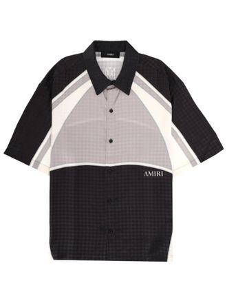 Amiri Black Relaxed Logo Shirt