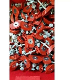 OEM Hilti 251705 - Fijaci&oacute;n De Canaleta De Cables X-et Dnik-h 27 - Paquete De 100 - Rojo