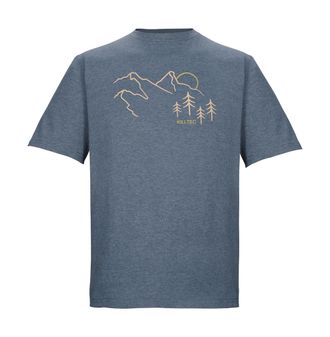 Killtec T-Shirt KILLTEC KOS 78 MN TSHRT, Herren, Gr. XL, blau (nachtblau), Obermaterial: 65% Polyester, 30% Baumwolle, 5% Elasthan, Rundhals, Shirts T-Shirt, 