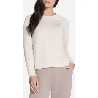 Skechers Skech-Dream Crewneck Sweatshirt in Egret/Ecru at Nordstrom Rack, Size X-Large