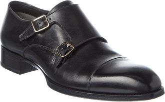 Tom Ford Leather Double Monk Strap