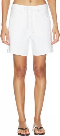 Citizens Of Humanity Brynn Drawstring Short In White