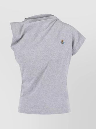 Vivienne Westwood sleeves asymmetry casual soft stretchable