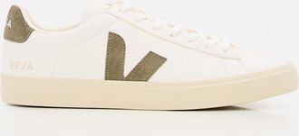 Veja White Campo Leather Sneakers