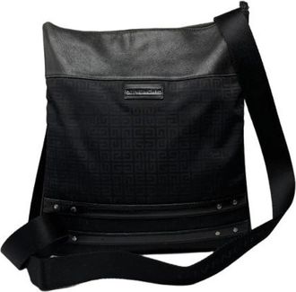 Givenchy Pre-owned Leren Crossbodytas - unisex - Vintage Schoudertas - Zwart - ONE Size - Leer - Vintage