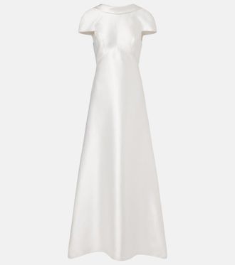 Self Portrait Bridal taffeta gown