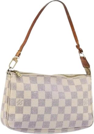 Louis Vuitton Pre-owned Mini Bags, female, White, Size: ONE SIZE Pre-owned Mini Bag