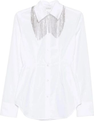 Sportmax Shirt - Dames - Overhemden - Wit - 2XS - Overhemden