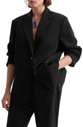 Mango Gabi Blazer in Black at Nordstrom, Size X-Small