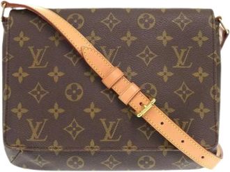 Louis Vuitton Pre-owned Cross Body Bags, female, Brown, Size: ONE SIZE Pre-owned Musette Tango