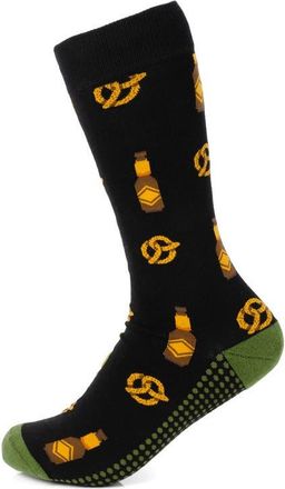 Cufflinks Inc. Beer Snacks Crew Socks in Black at Nordstrom, Size 10-13
