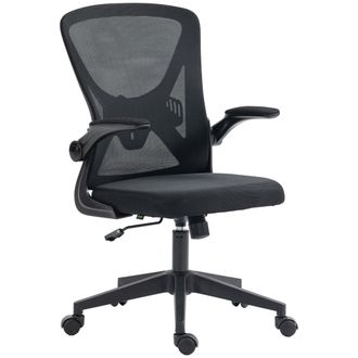 Vinsetto Mesh Office Chair Computer Chair With Swivel Wheels For Home Office | TJ Hughes