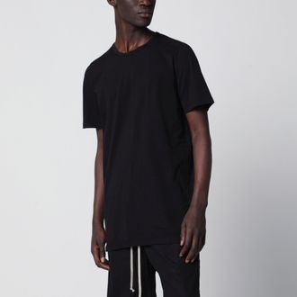 Rick Owens T-shirt Level T in jersey di cotone nera