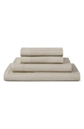 Sijo CLIMA Cotton Sheet Set in Fog at Nordstrom, Size King