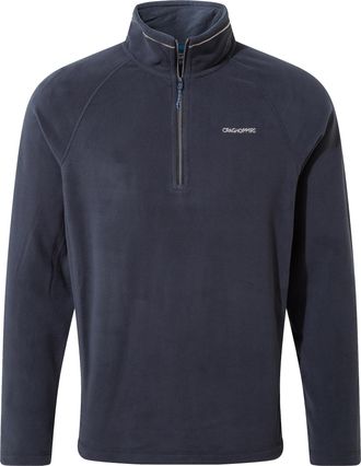 Craghoppers Heren Corey VI Half Zip Fleece Top (Donker marine/blauw marine gem&ecirc;leerd)