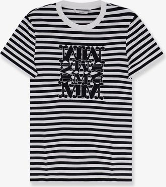 Max Mara T-shirt MxmRuta in cotone con ricamo frontale - MAX MARA - gender_Woman