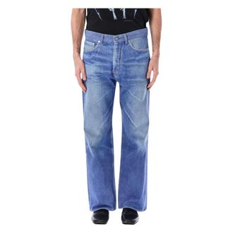 Our Legacy Straight Jeans, male, Blue, Size: W32 Third Cut Jeans