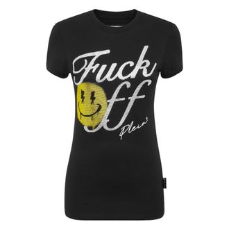 Philipp Plein Mujer, Camisetas, Negro, Talla: S