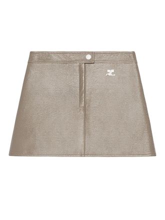 Courr&egrave;ges Skirt - Brown