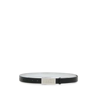 Maison Margiela Numeric Belt - Dames - Riemen - Zwart - ONE Size - Leer - Accessoires