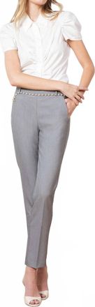 Avenue Montaigne Gin Pant In Heather Grey