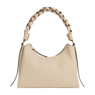 Coccinelle Shoulder Bags, female, Beige, Size: ONE SIZE Boheme Grana Double Shoulder Bag