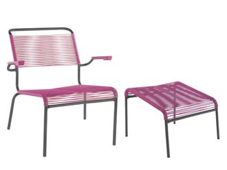 Schubiger M&ouml;bel Lounger + Hocker S&auml;ntis