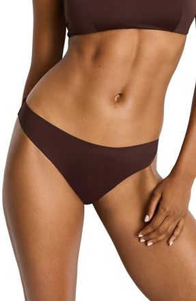Sea Level Australia Mythos Scoop Neck Bikini Top in Cocoa at Nordstrom, Size 10 Us