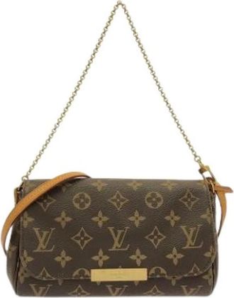 Louis Vuitton Pre-owned Monogram Schoudertas - Dames - Vintage Schoudertas - Bruin - ONE Size - Vintage