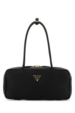 Prada Black Logo Shoulder Bag