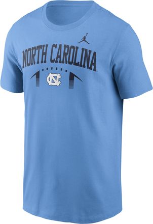 Nike Jordan North Carolina Primetime Football Icon Nike Mens College T-Shirt in Blue | N1994EYNCN-0TY