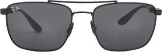 Ray-Ban Ray Ban Scuderia Ferrari Dark Grey Navigator Mens Sunglasses RB3715M F02087 58