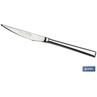 cofan Caja 12uds Cuchillo De Carne Inox C-18/10 Modelo Bari 2,5 Mm