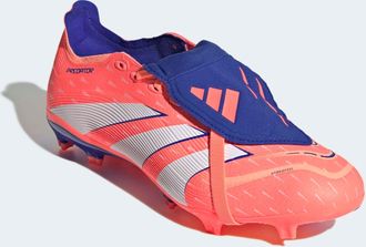 adidas Fussballschuh ADIDAS PERFORMANCE PREDATOR LEAGUE FOLD-OVER TONGUE FG/MG, Damen, Gr. 42,5, signal coral, cloud wei&szlig;, beam orange, Synthetik, Schuhe Fus