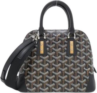 Goyard Pre-owned Vendome Mini Coated Canvas Handbag - Dames - Vintage Handtas - Bruin - ONE Size - Vintage