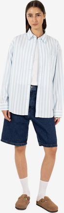 Carhartt Work in Progress W L/S Royce Shirt icaria / white