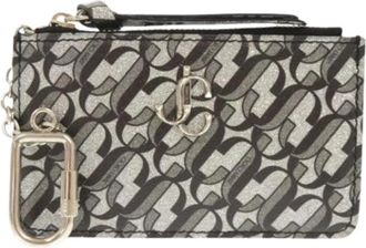 Jimmy Choo London Pre-owned Leather Wallet - Dames - Vintage Accessoires - Grijs - ONE Size - Leer - Vintage