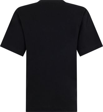 Burberry Mens T-Shirt Cotton Black T-Shirts And Polos