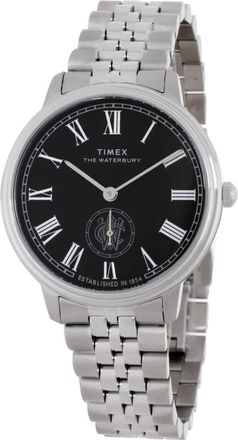 Timex Waterbury Metropolitan Quartz Black Dial Watch TW2Y23300