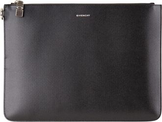 Givenchy Clutch Bag - unisex - Tassen - Zwart - ONE Size - Leer - Tassen