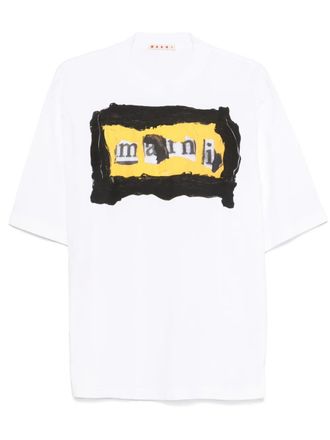 Marni Graphic-Print T-Shirt-Uomo