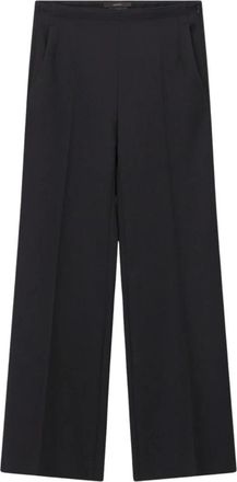 Windsor Wide Broeken - Dames - Wijde Broeken - Zwart - S - Broeken