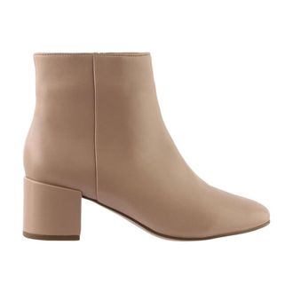 H&ouml;gl Beige Ankle Boots - female - H&ouml;gl - Heeled Boots - Beige - 9 UK - Shoes