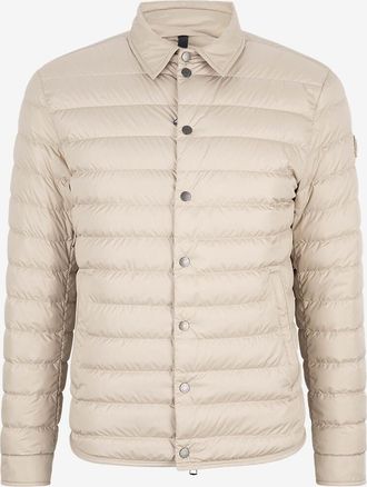 Moncler Gesteppte Hemd-Daunenjacke Bourdon
