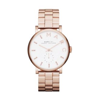 Marc Jacobs Baker Horloge - Dames - Horloges - Roze - ONE Size - Accessoires