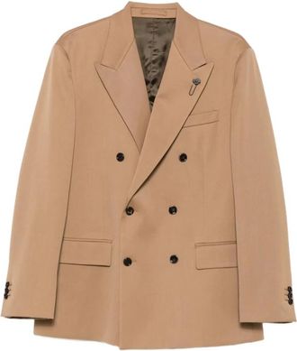 Lardini Ac 6930E Jas - Heren - Blazers - Beige - L - Jassen