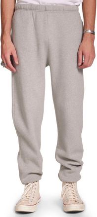 Les Tien Heavyweight Classic Sweatpant in Heather Grey at Nordstrom, Size Xx-Large