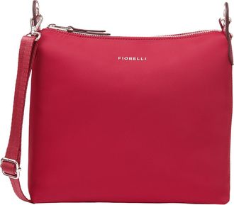 Fiorelli Womens Nelly Crossbody Bag, Stylish Handbag with Adjustable Strap & Pockets, Red, One Size